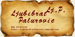 Ljubibrat Palurović vizit kartica